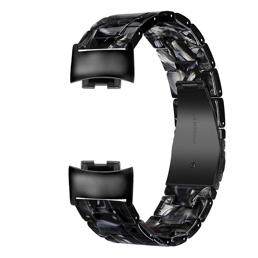 Cinturino in Resina per Charge 6 5 Leggero Traspirante Regolabile Fibbia Pieghevole Cinturino Orologio Accessori per Fitbit Charge 5 6