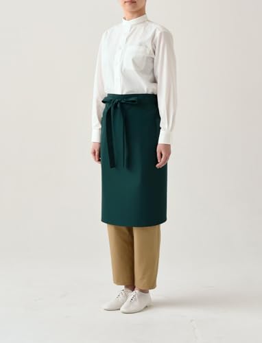 Seven Uniform CT2397-9 CL Middle Apron, Black, Free Size