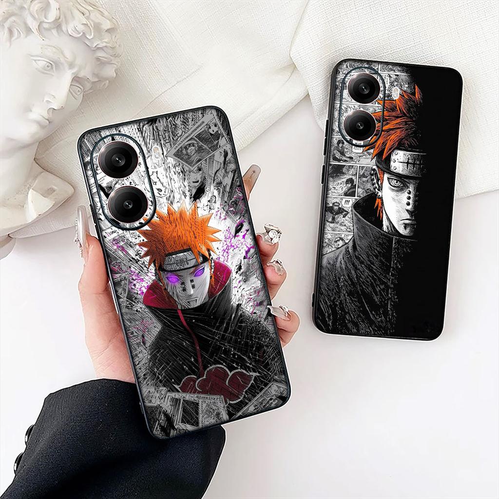 Pain Narutos Uchiha Itachi Akatsuki Phone Case for Samsung Galaxy Note 20 9 10 S8 S10 Lite S9 Plus A54 A53 A21S S10E A17 Cover