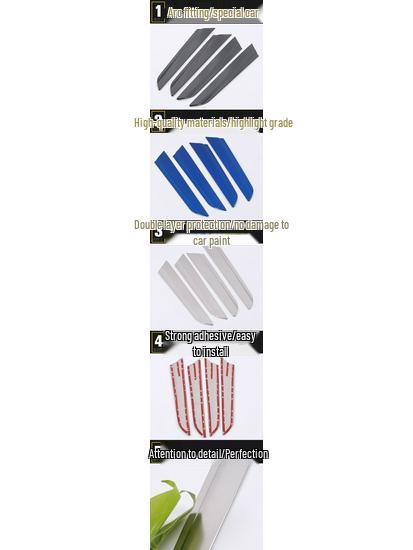 17 CX-5 Door Panel Trim: Anti-Scratch and Anti-Rub Decorative Edge Strip