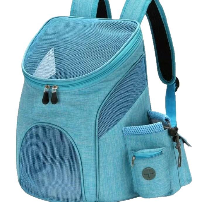 Portable Double Shoulder Pet Backpack Carrier for Dogs and Cats