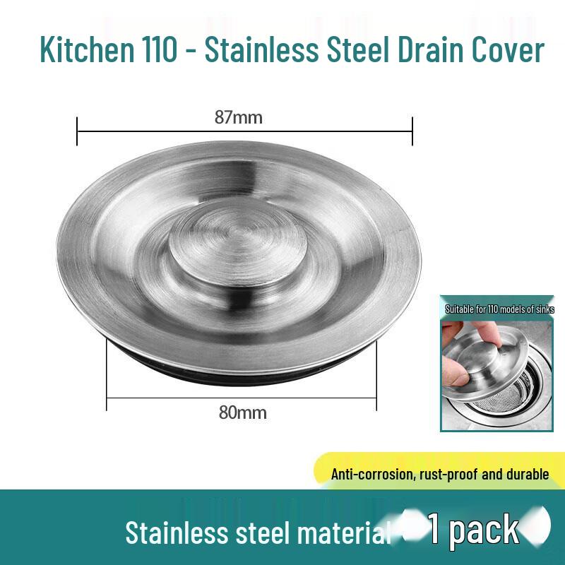 Stainless Steel Sink Strainer Plug