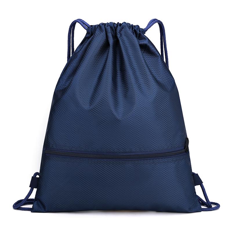Unisex Waterproof Oxford Drawstring Sports Backpack for Basketball & Climbing