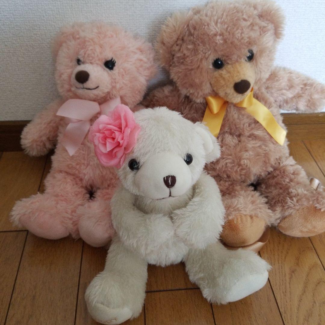 

[USED] 3 teddy bears