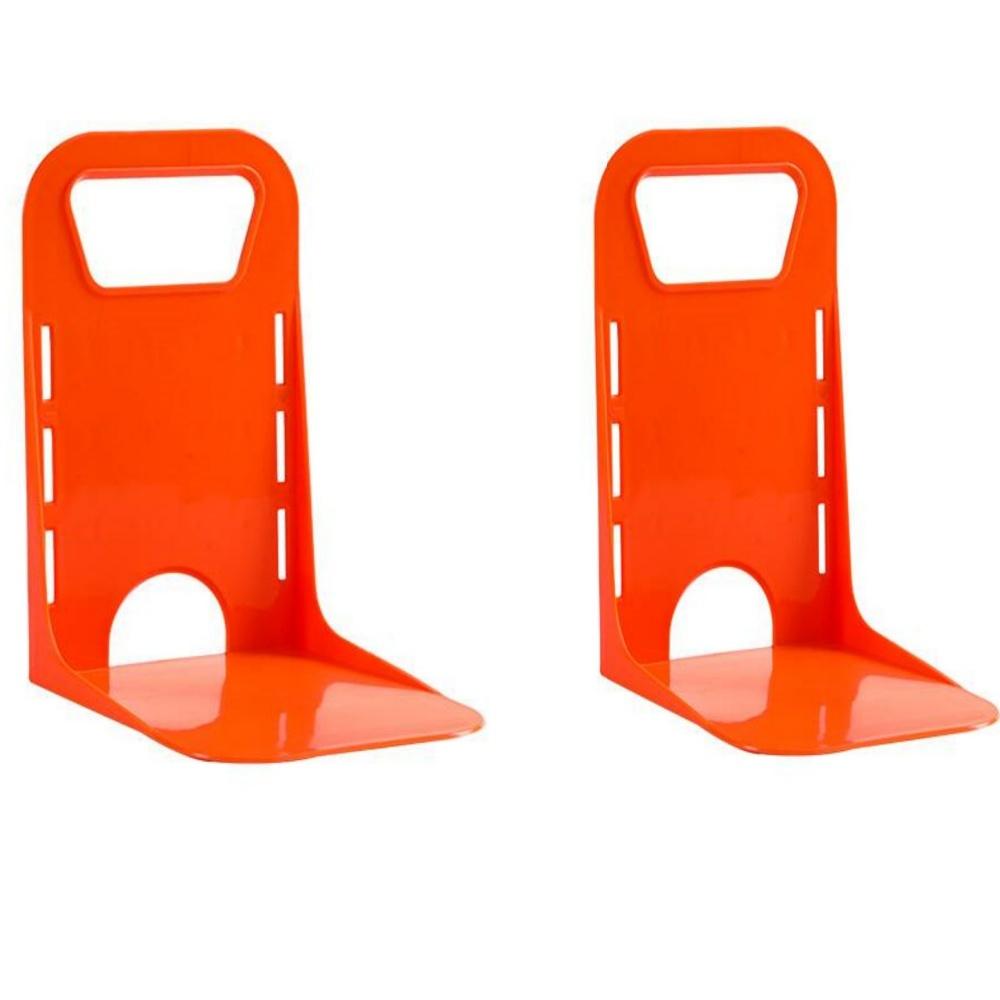 

Multifunctional Car Back Auto Trunk Fixed Tool Rack Holder Luggage Box Stand Shake-proof Organizer Fence Storage Holder 2pcs помаранчевий