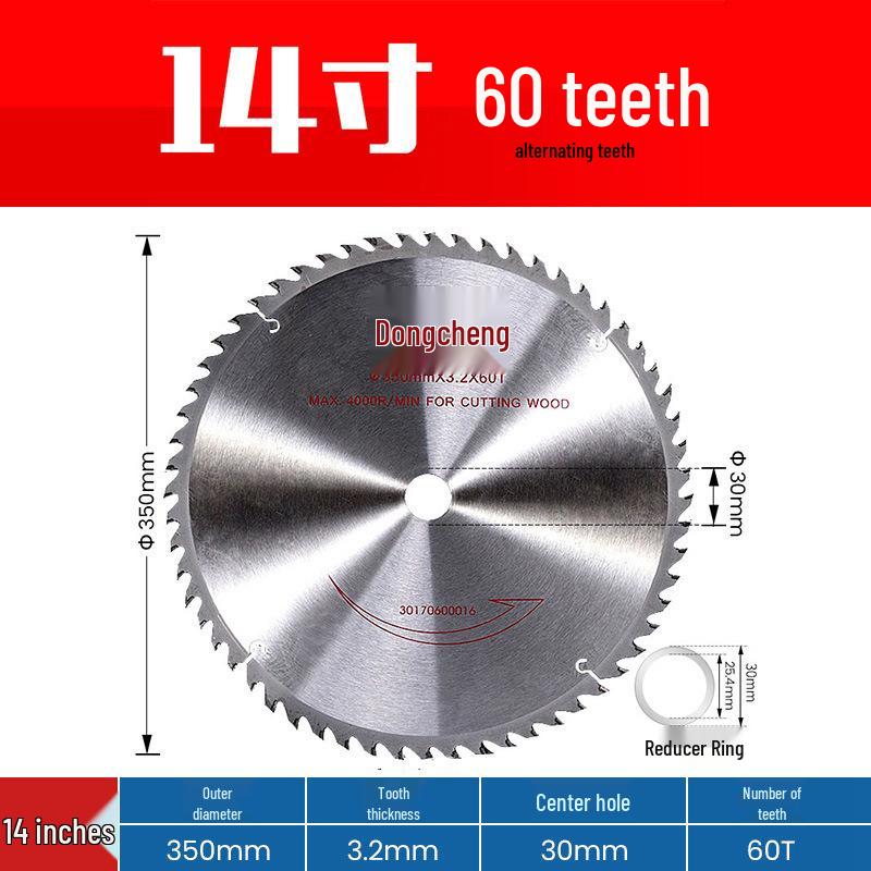 Circular Alloy Woodworking Saw Blade for Angle Grinder