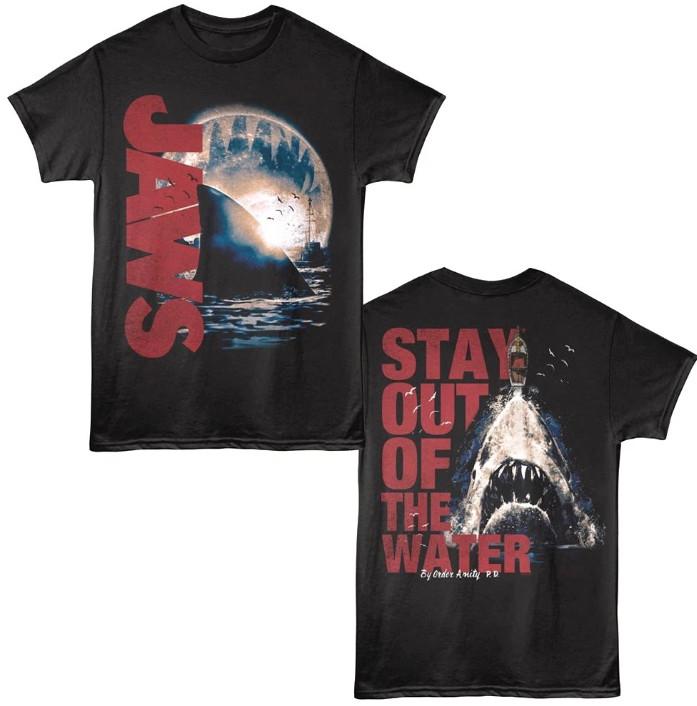 Jaws Stay Out of the Water Men039s T Shirt Unisex T-Shirt L