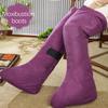 Long Tube Moxibustion Boots Electric Heating Foot Leg Massgaer Mugwort Heat Compression Elderly Cold Legs Warm Knee Joint Warmer