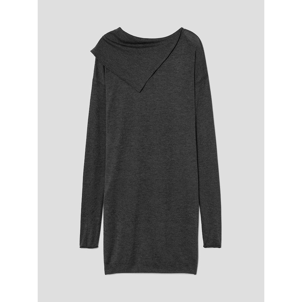 Anggae Button Fluid Pullover Ash