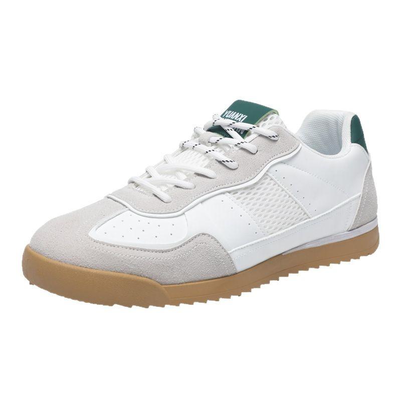 Men's shoes 2025 summer new soft-soled men's trendy shoes summer mesh breathable sports and leisure shoes