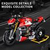 981 Particle Mold Fast Building Block Assembly Model Motorcycle, for 6 Years Old + Creativity, Is Also A Home Ornament, Holiday