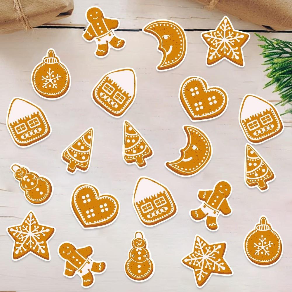 Christmas Man Gingerbread Party Confetti For Holiday Table Celebrations Decor