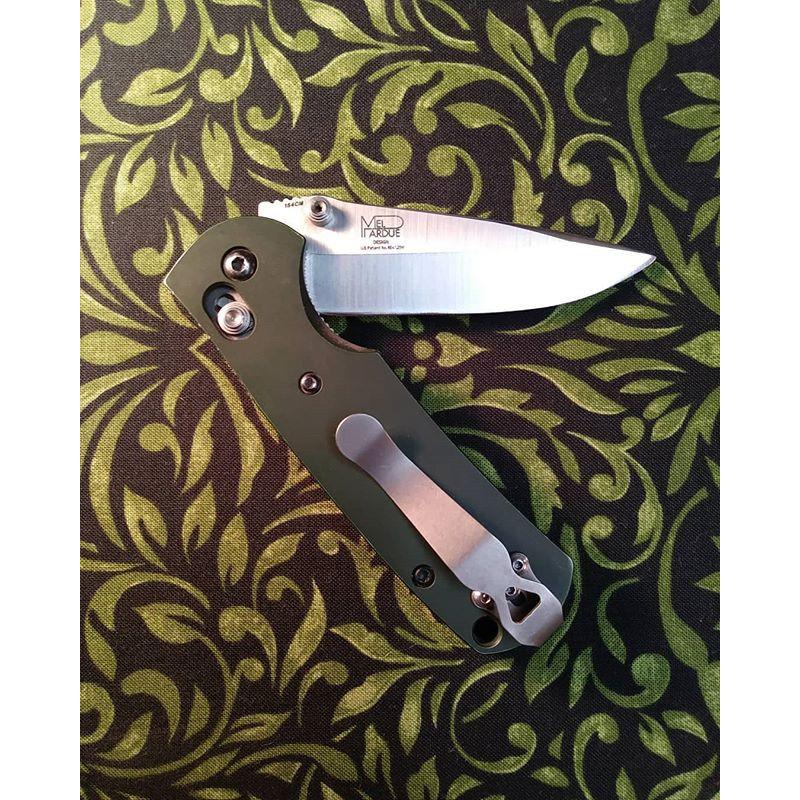 Pocket Knife Clip Stainless Steel Black Deep Carry Back Clip for Griptilian Folding Pocket Knife DIY Accessories Parts