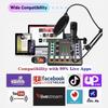 BM-800 Set Audio Recording Studio with Voice Changer Microphone Live Sound Card for Computer Live Streaming YouTube TikTok