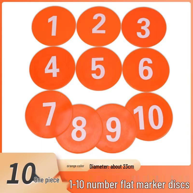 Number Logo Sensory Integration Training Disc Mat for Basketball & Football