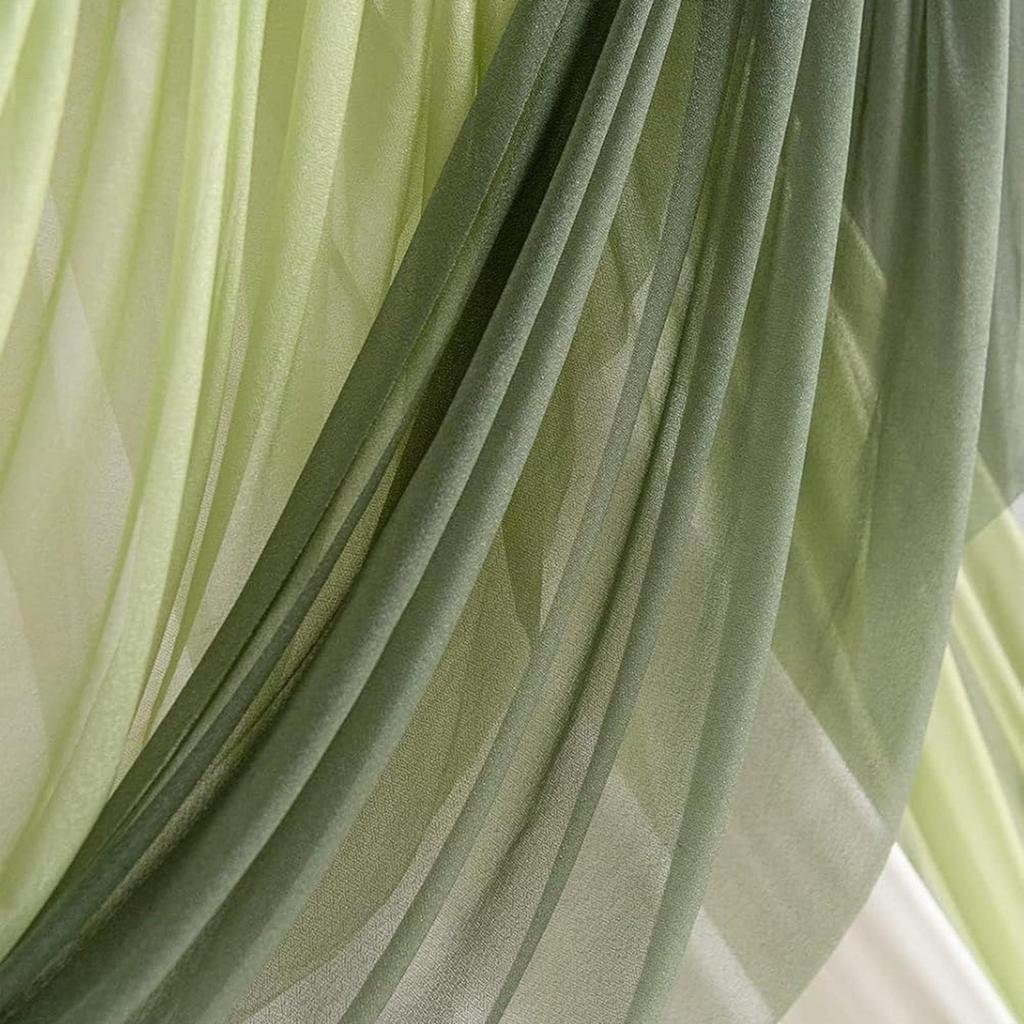 Wedding Arch Chiffon Drape Table Runner Arbor Drapery Decorative Lightweight Cloth Cover
