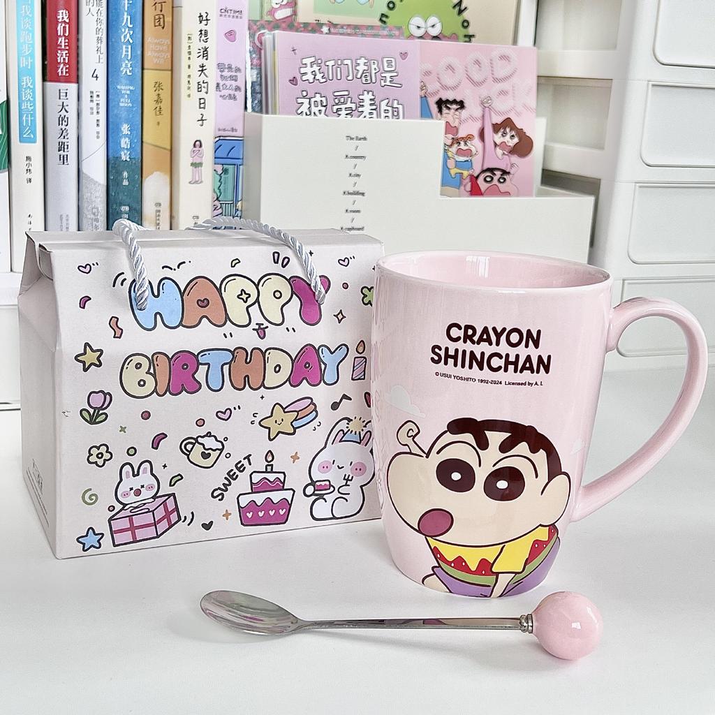 Hochwertiger Buntstift kleine neue große Kapazität Wasserbecher Jungen und Mädchen Zuhause Kaffee Milchbecher niedliches Paar Geburtstagsgeschenk