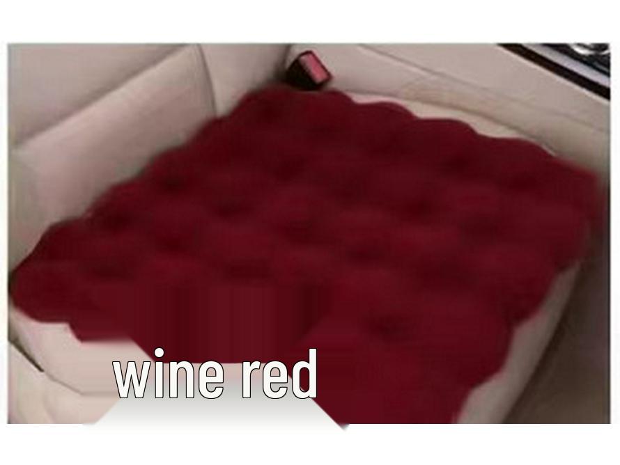 Winter Velvet Car Seat Cushion Set - Thickened Plush, Warm, 3-Piece with Backrest