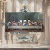 1pcs Famous The Last Supper, Acrylic Sign, Four Seasons Decoration, with Wall Hanging, Novelty Home Decor, Perfect Durable for Bedroom