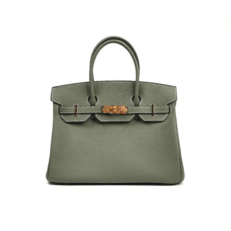 2025 Top-Grade Cowhide Women's Bag Luxury Leather Handbag Fashion Genuine Leather Women's Bag Classic Hundred Styles Handbag