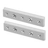 2Pcs T Slot Miter Track Jig 30 45 Type 100mm Aluminum Alloy Power Tool Accessory Jigs Rail Miter Bar Woodworking Tools