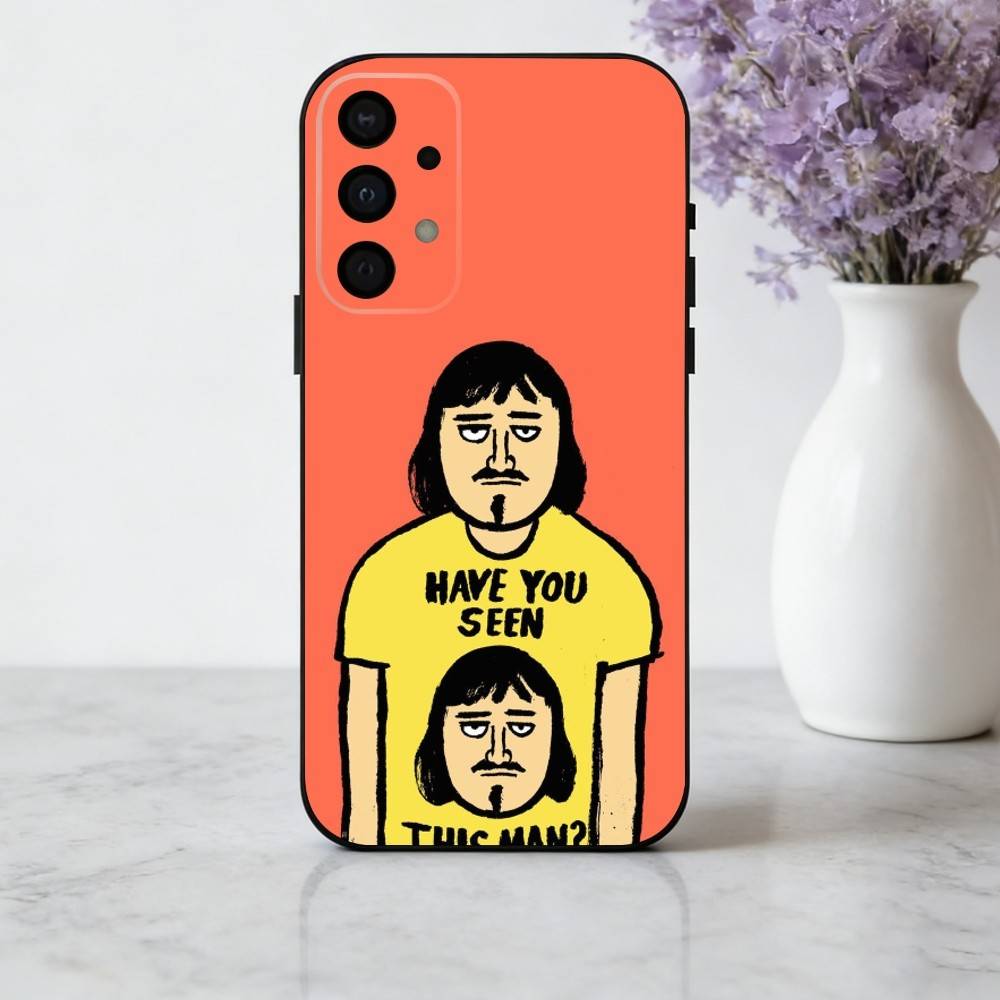 J-Jean-N J-Jullien-N M-Minimalist Art Phone Case For Samsung Galaxy A73,A72,A71,A70,A53,A52,A51,Soft Silicone Black Cover