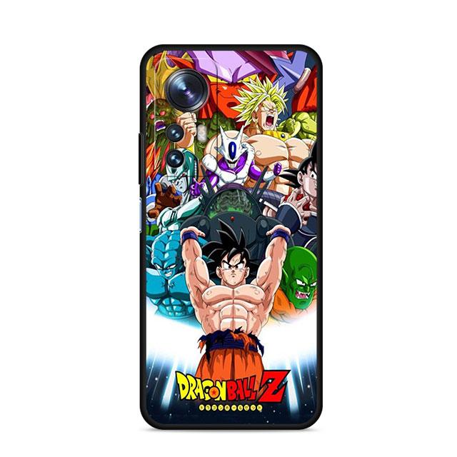 

Чехол для телефона с аниме для Xiaomi Mi 11X 10T 11T 11 Lite 12 Pro 12X 10 11i 12S 10S, мягкий черный чехол из ТПУ, дракон, супер чехол Xiaomi Mi 10S