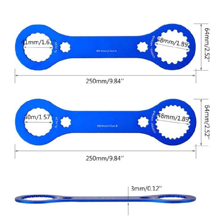Bike Removal & Installation Tool Bottom Wrench Integrated Tool