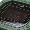 Casio Standard Digital Wristwatch W-218H-3BV for Men and Women, Deep Green, Inverted LCD, Overseas Model [Parallel Import]