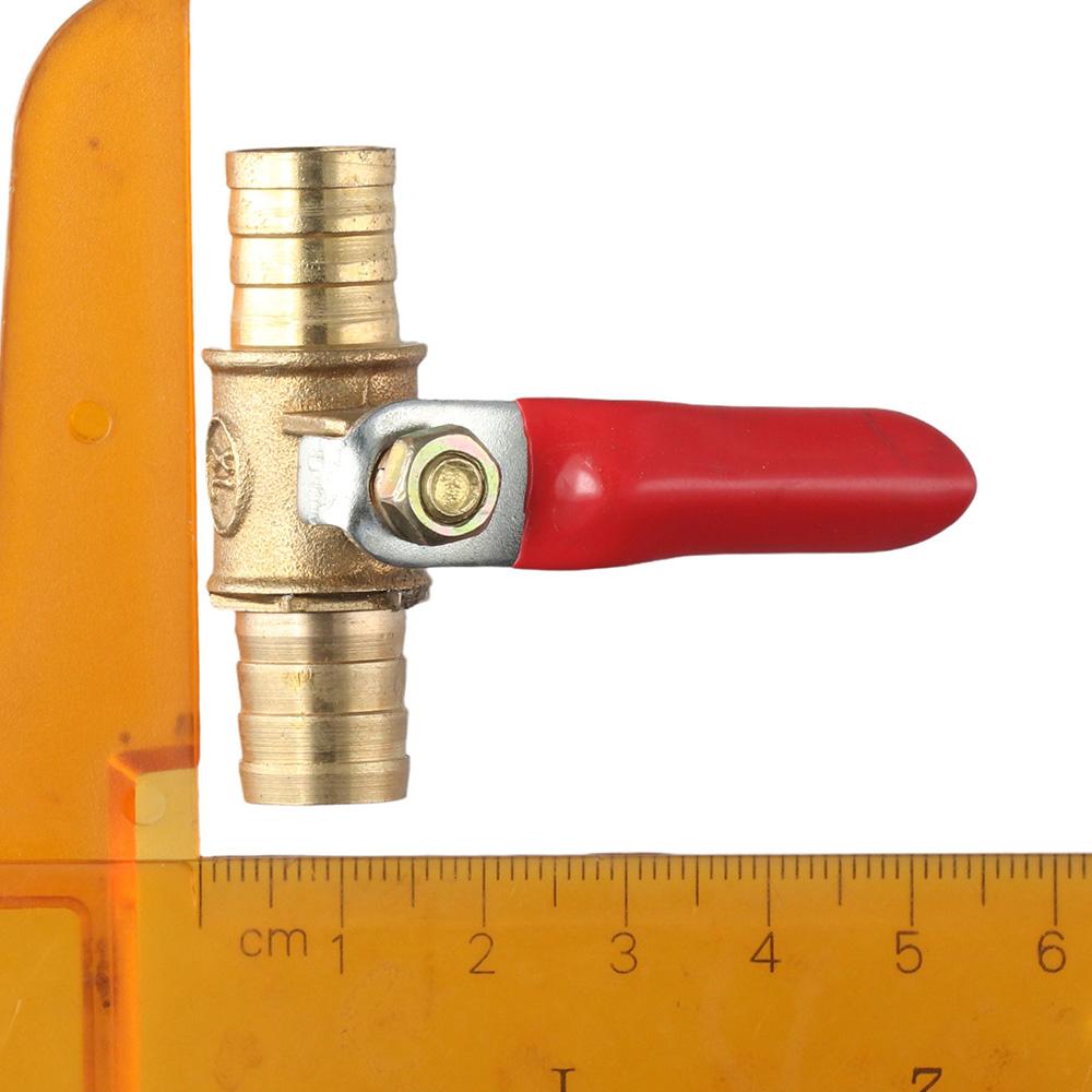 Hose Barb To Hose Barb Ball Valve On-off Controlling or Flow Adjustment of Water, Oil, and Gas
