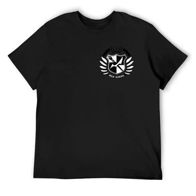 Hope's Peak Academy - Danganronpa T-Shirt Football T Shirt Luxury Man Aesthetic Clothes Big and Tall T Shirts for Men