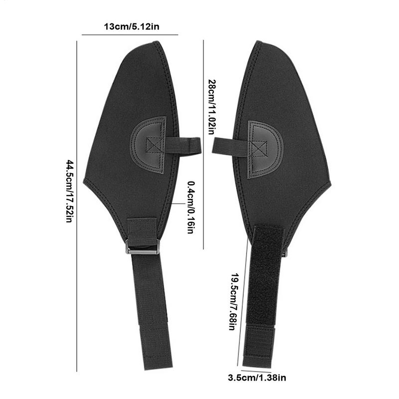 Boot Covers for Skiing Weather-Resistant Unisex Boot Covers Insulated Ski Accessories Ski Boot Warmer for Skiers Winter Sport