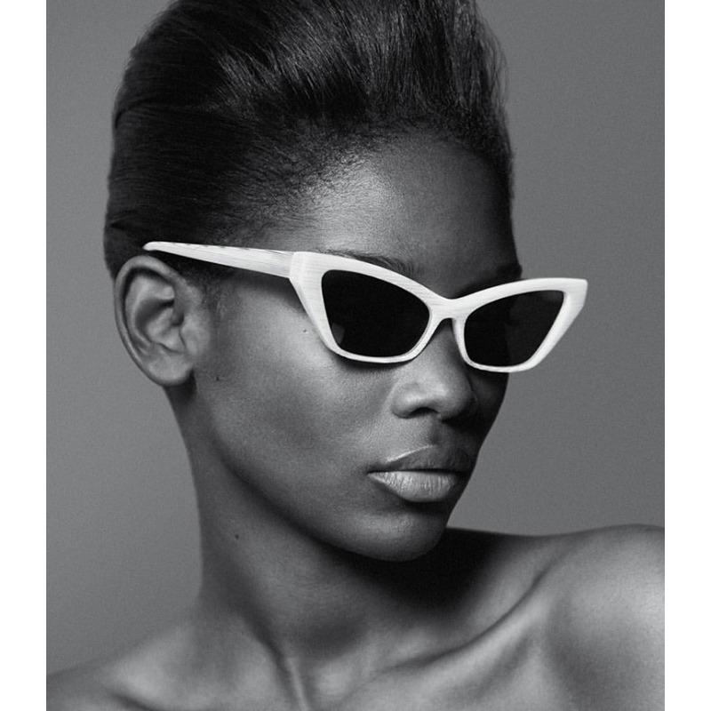 Cat Eye Sunglasses Fashion Vintage Retro Triangular Glasses for Women Men Designer Brand Outdoor Travel