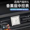 For BYD Equation Leopard 5 2023-2025 Car Central Control Quartz Clock Modified Accessories
