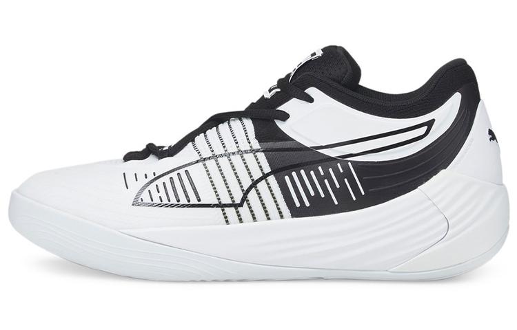 Puma Fusion Nitro  White Black  40.5
