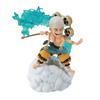 Anime One Piece GK God Enel Battle Ver. PVC Action Figure Statue Collection Model Kids Toys Doll Office Desktop Decor Gifts 11cm