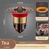 Magnetic Suction Fault Floor Drain Extension Pipe Toilet Sewer Dislocation Long Inner Core Insect-Proof Odor Preventer Neutral