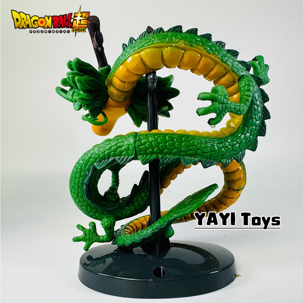 10Cm Dragon Ball Cyan Dragon Handmade Model Decoration Dragon Ball Z Anime Figure Dragon Doll Toy Decoration Birthday Gift