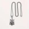 Retro Neptune Poseidon Trident Necklace Ukraine National Emblem Pendant Men'S  Cool Trendy Jewelry Accessories