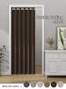 Full Blackout Waterproof Magnetic Door Curtain: No-Drill, Windproof, Soundproof, Invisible Folding Partition