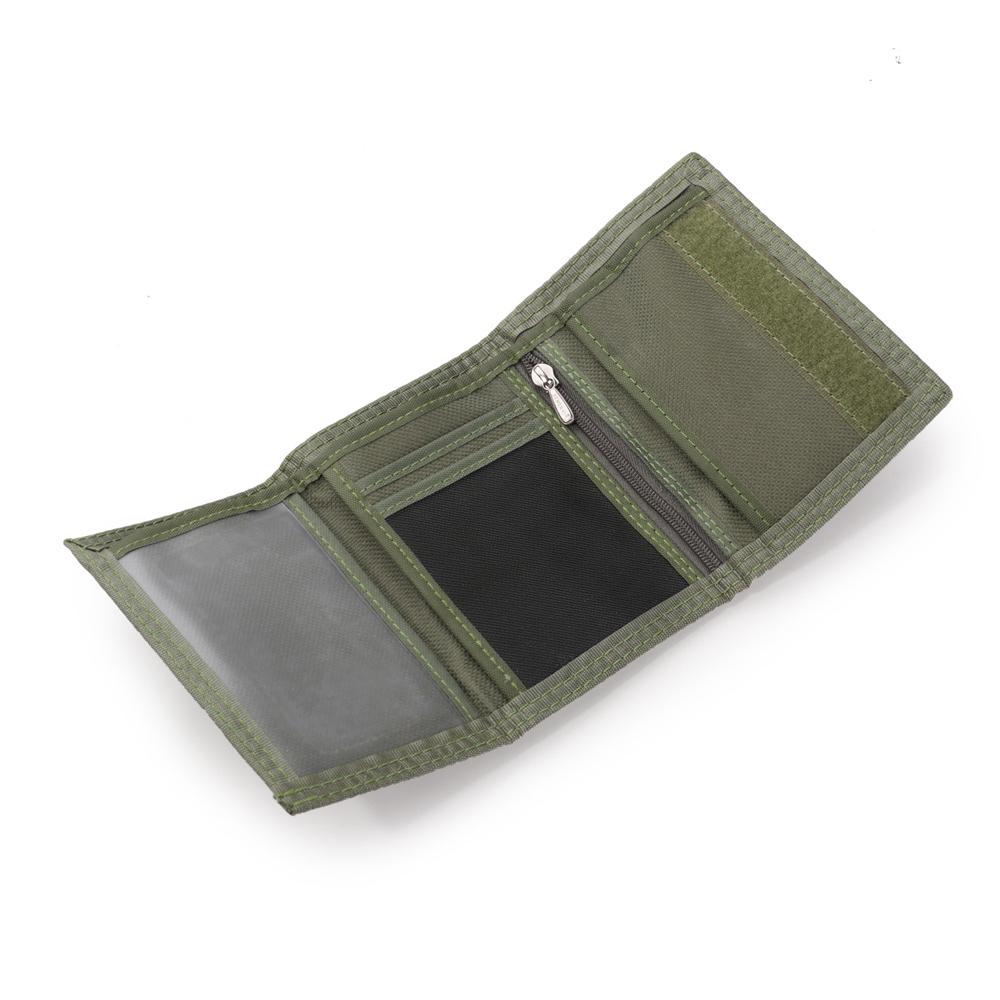 New Creative Canvas Wallet Unisex Multi-purpose Key Ring Zipper Coin Purse Folding Card Holder Bank Credit Card Bag Men's Wallet