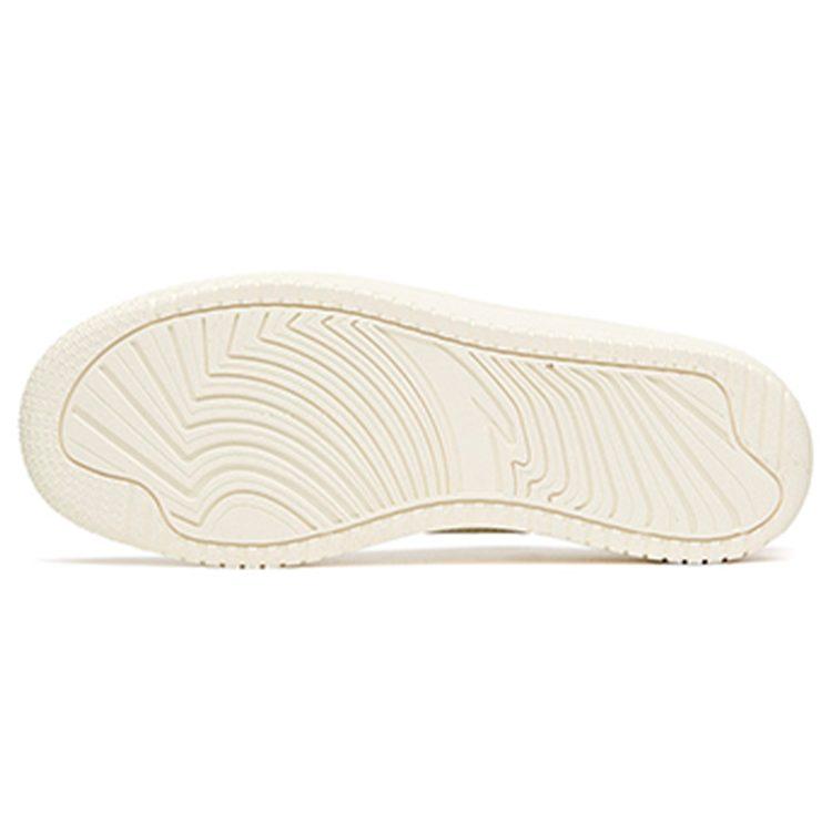 Anta Life Collection Slip Resistant Abrasion Resistant Low Top Skateboard Shoes Women's White Blue Pink 922118018-3