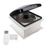 RV Roof Vent Fan 12V Automatic Remote Control Dual Mode Air Ventilation Ceiling Fan for Boat Yacht Motorhomes Buses