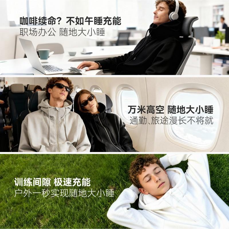 Joom Mens Lycra Travel Hoodie 350GSM Solid Color Loose Fit Winter Casual Sweatshirt