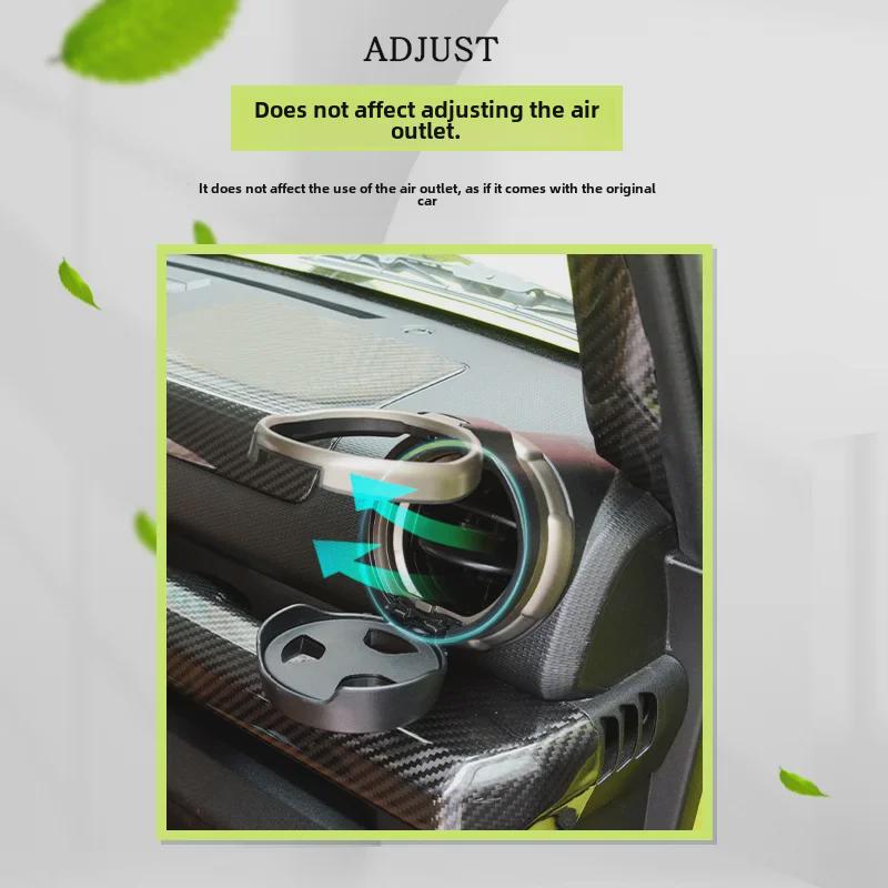 2019 Suzuki Jimny Klips na deskę rozdzielczą Składany uchwyt na kubek