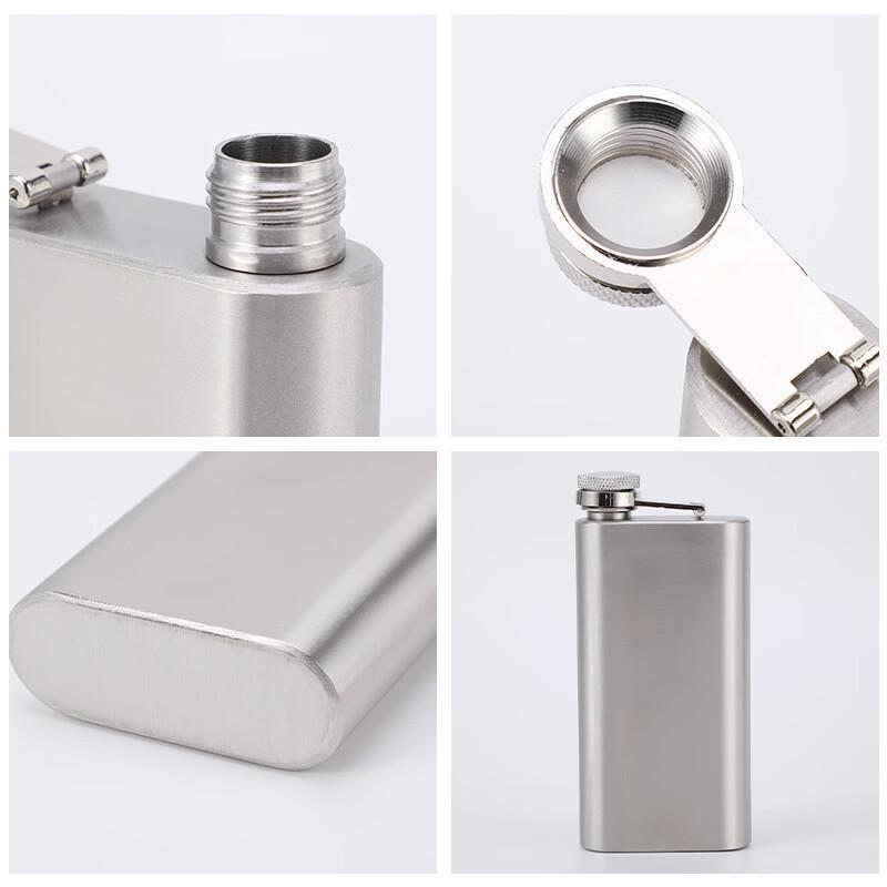 Portable Mini Plastic Hip Flask