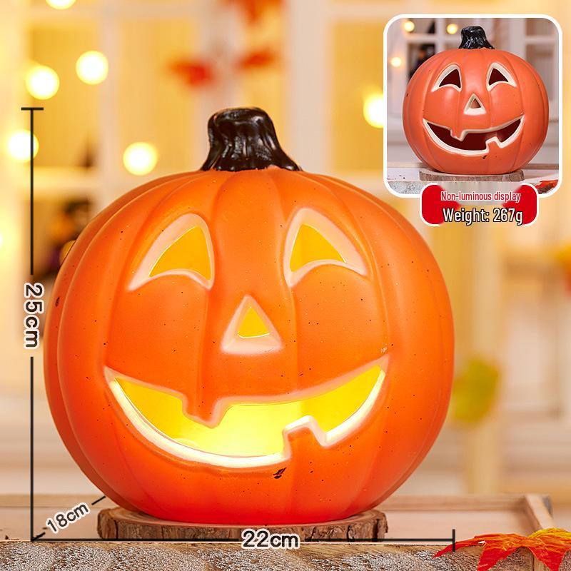 Halloween Glowing Pumpkin Lanterns for Shopping Mall Decor and Courtyard Ornaments
