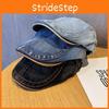 Denim Cap Stylish With Sun Protection For Hip Hop Style Fashion Breathable Gift