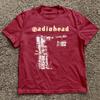 Summer Women's Vintage Radiohead T-shirt Cotton Streetwear Oversized Loose Casual Short Sleeve Suitable for All Seasons
