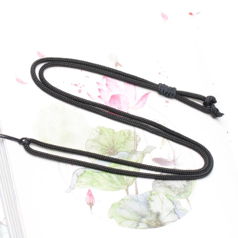 Handmade Adjustable Woven Pendant Necklace Lanyard - 3 Colors